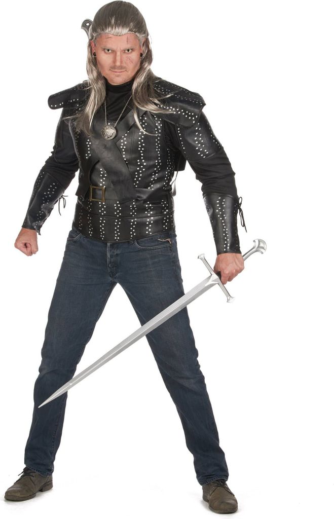 Kostium Cosplay Wiedźmin Kostium na Halloween w kolorze Zdjęcie produktu 