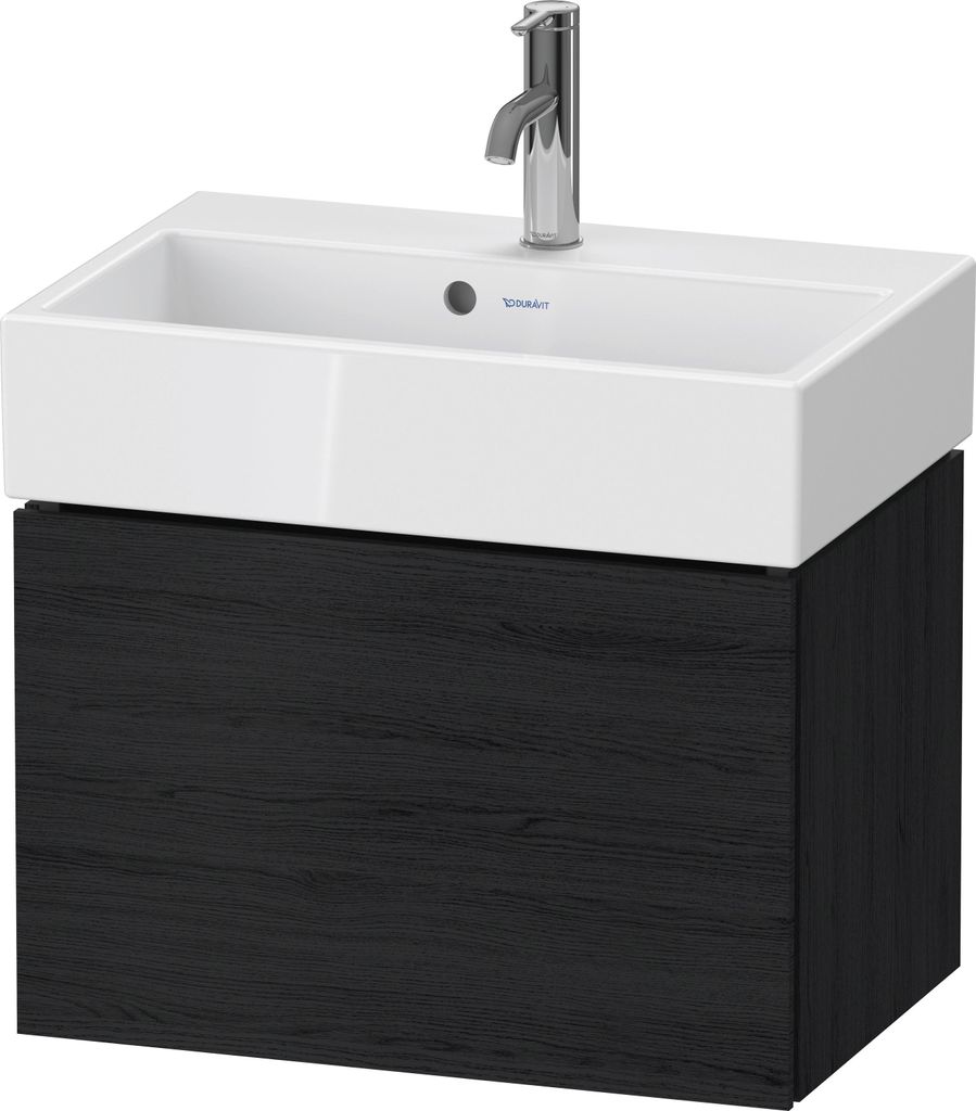 Duravit L-Cube Waschtischunterbau wandhängend, Compact, 1 Auszug, 584x394x391mm, LC611901616