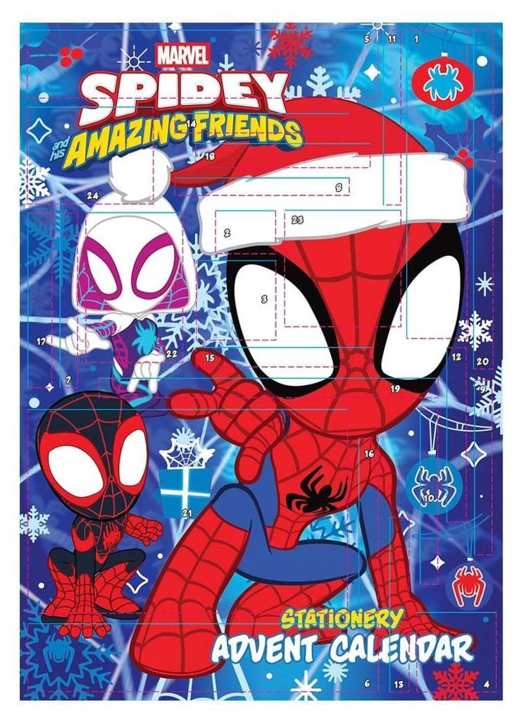 Vianočný kalendár Spider-Man: Spidey a jeho priatelia Obrázok produktu 