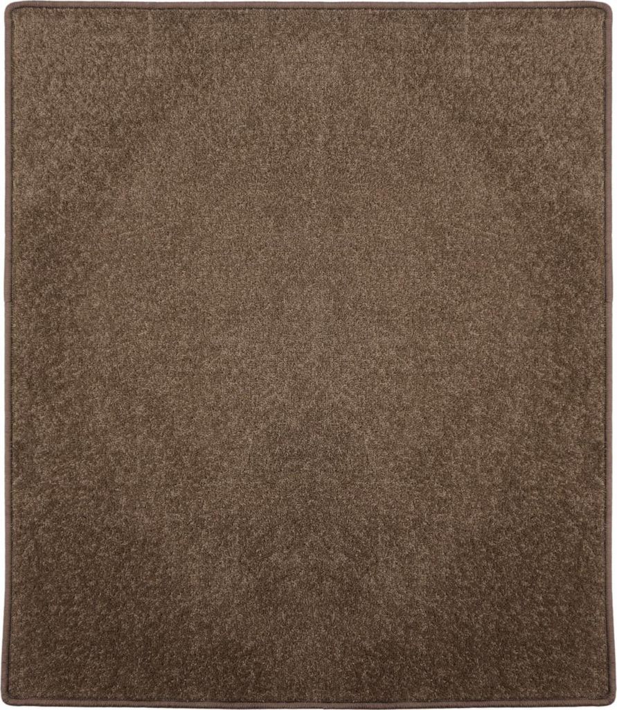 150x150 cm Kawałek dywanu Eton brązowy 97 kwadratowy Zdjęcie produktu 
