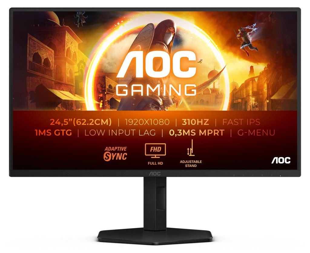Monitor per computer AOC G4 25G4SXU 62,2 cm (24,5") 1920 x Immagine del prodotto 