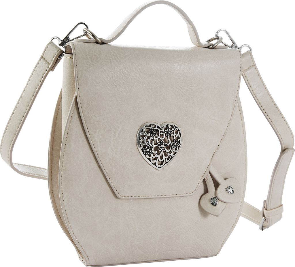Handtasche Herzmadl - beige Produktbild 