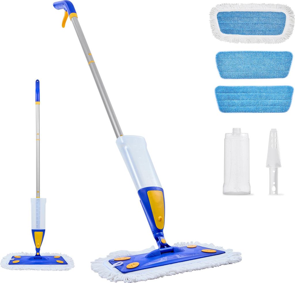SucceBuy mop spray per pavimenti con 3 mop pad lavabili e Immagine del prodotto 