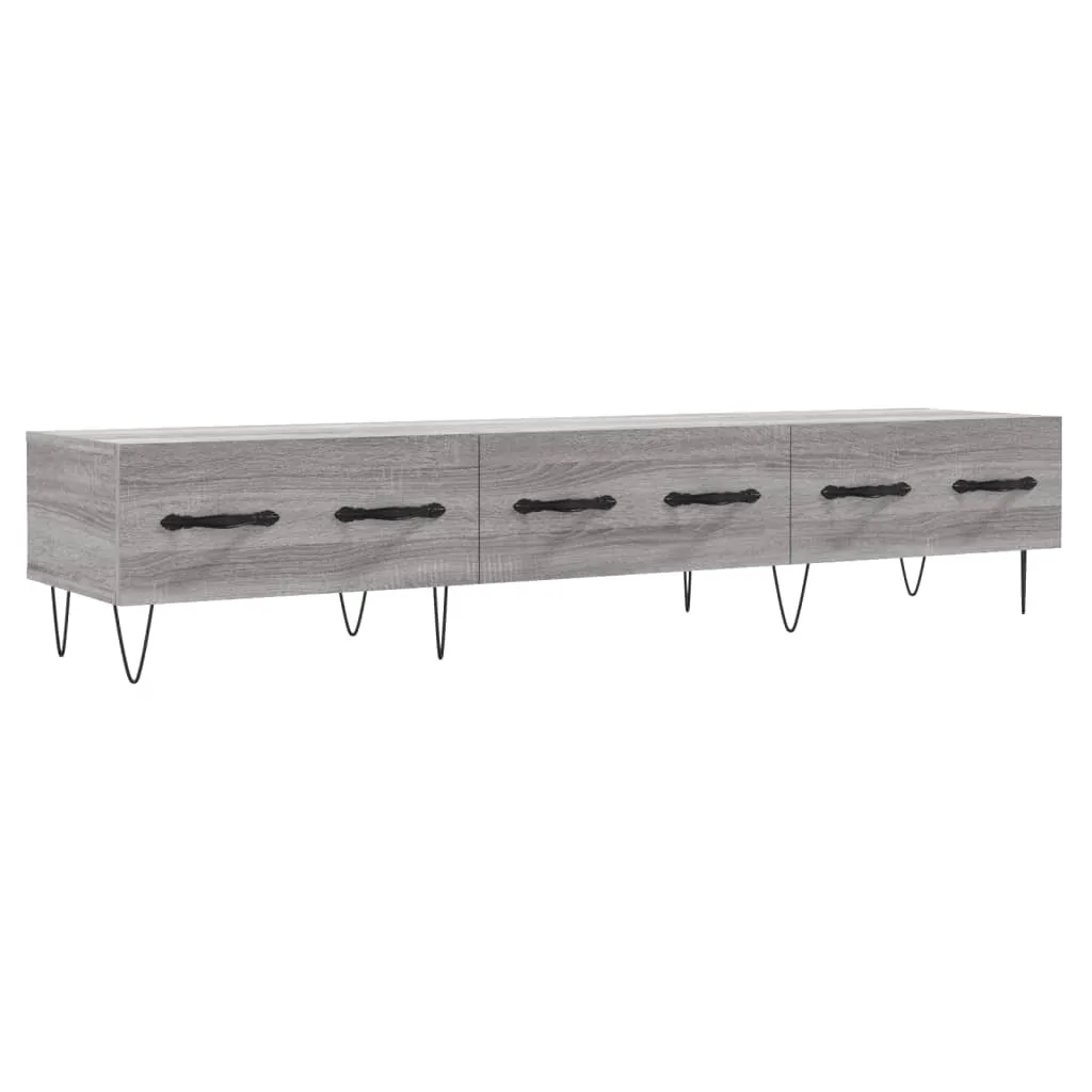 Mobile TV 150cm Legno Grigio Sonoma | Comfort e Stile per la Casa