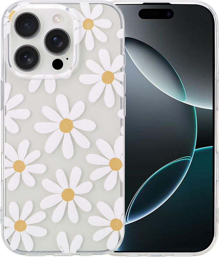 imoshion Design Hülle iPhone 16 Pro - Daisy Flower Produktbild 