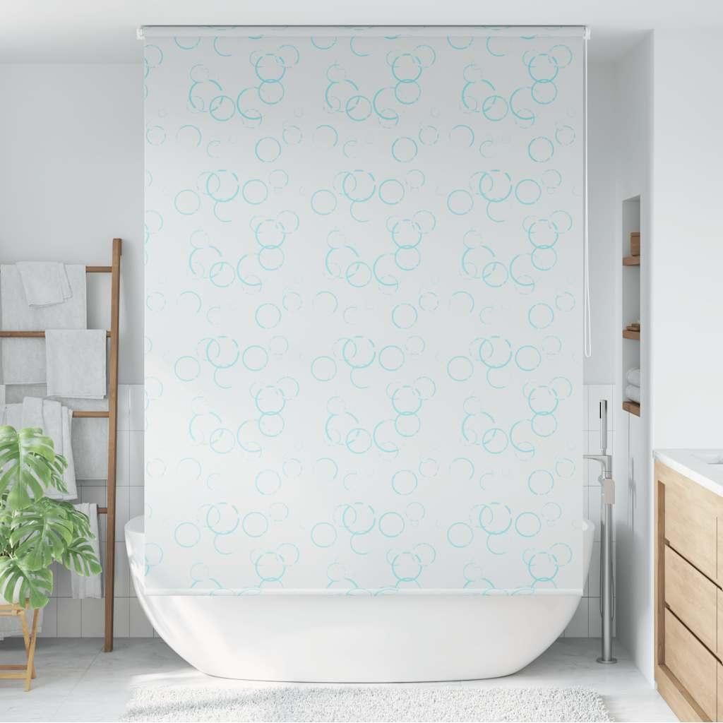 vidaXL Sprchová roleta 140x240 cm bublinový vzor Obrázek produktu 