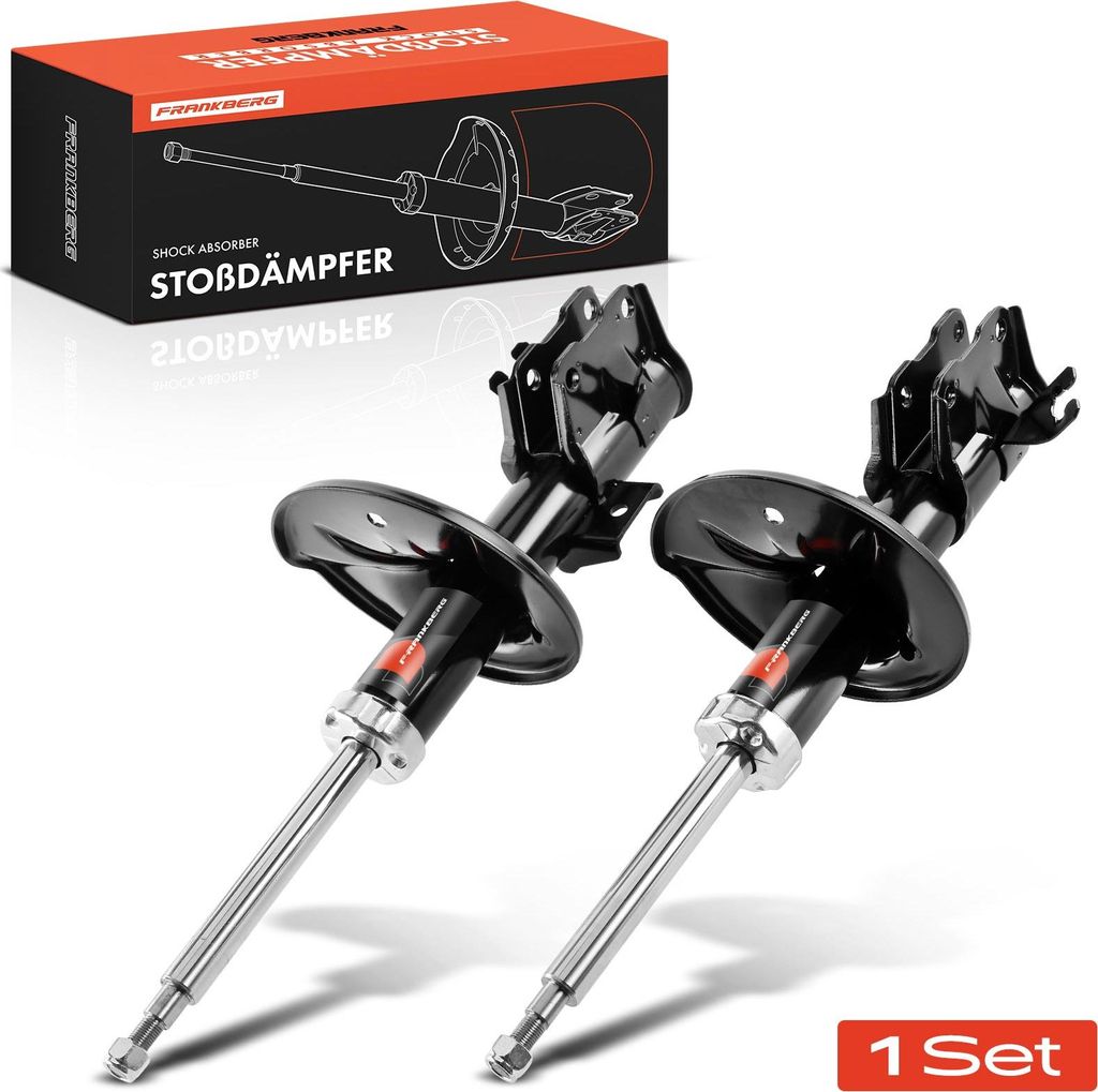 Frankberg 2x Stoßdämpfer Vorderachse für Volvo S40 I 644 VS V40 Kombi 645 VW 1995-1999