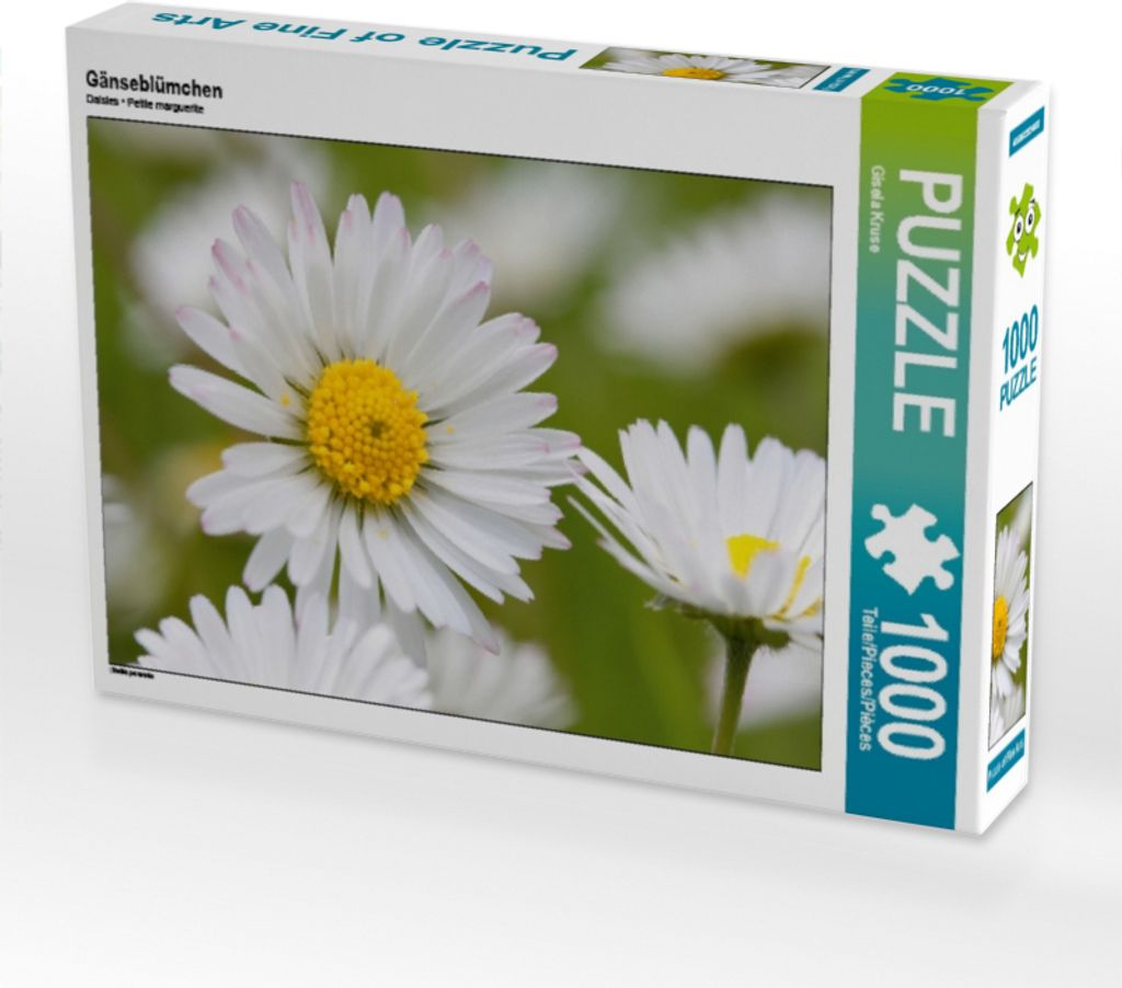Calvendo Gänseblümchen 1000 Teile Puzzle quer 640x480mm, Kruse Gisela; 7360839