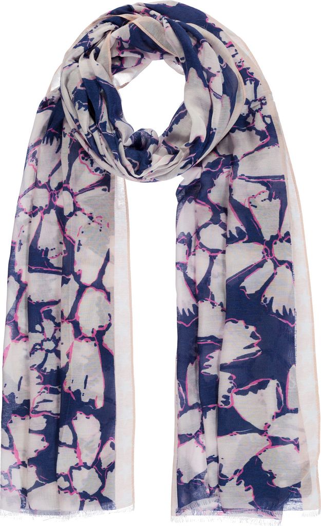 Passigatti Schal Digitaldruck mit Blumen, Gr. ONESIZE