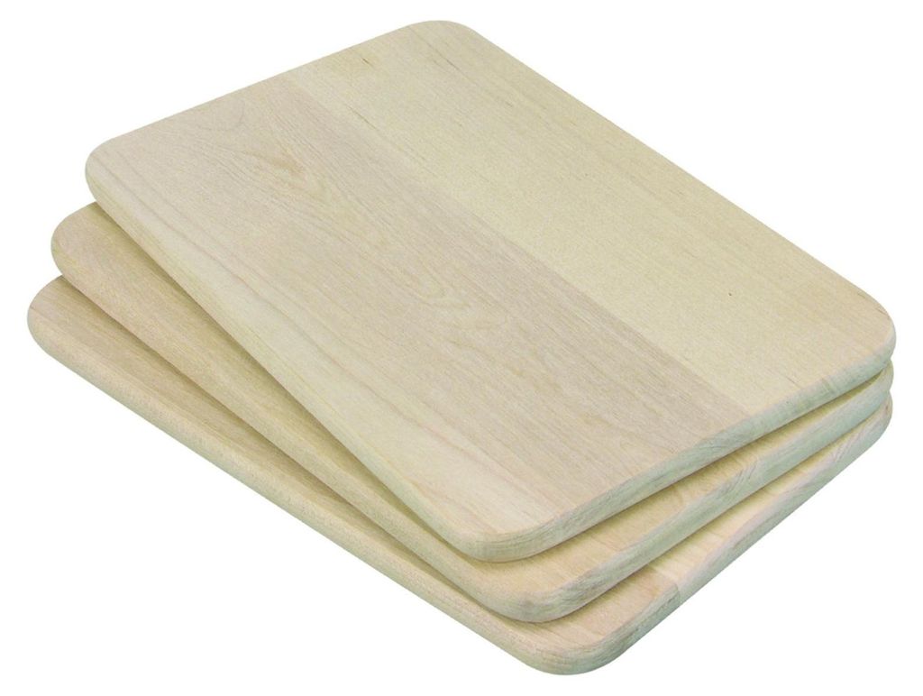 Frühstücksbrett 3er Set Maße: ca. 21,5 x 13,5 x 1cm Produktbild 