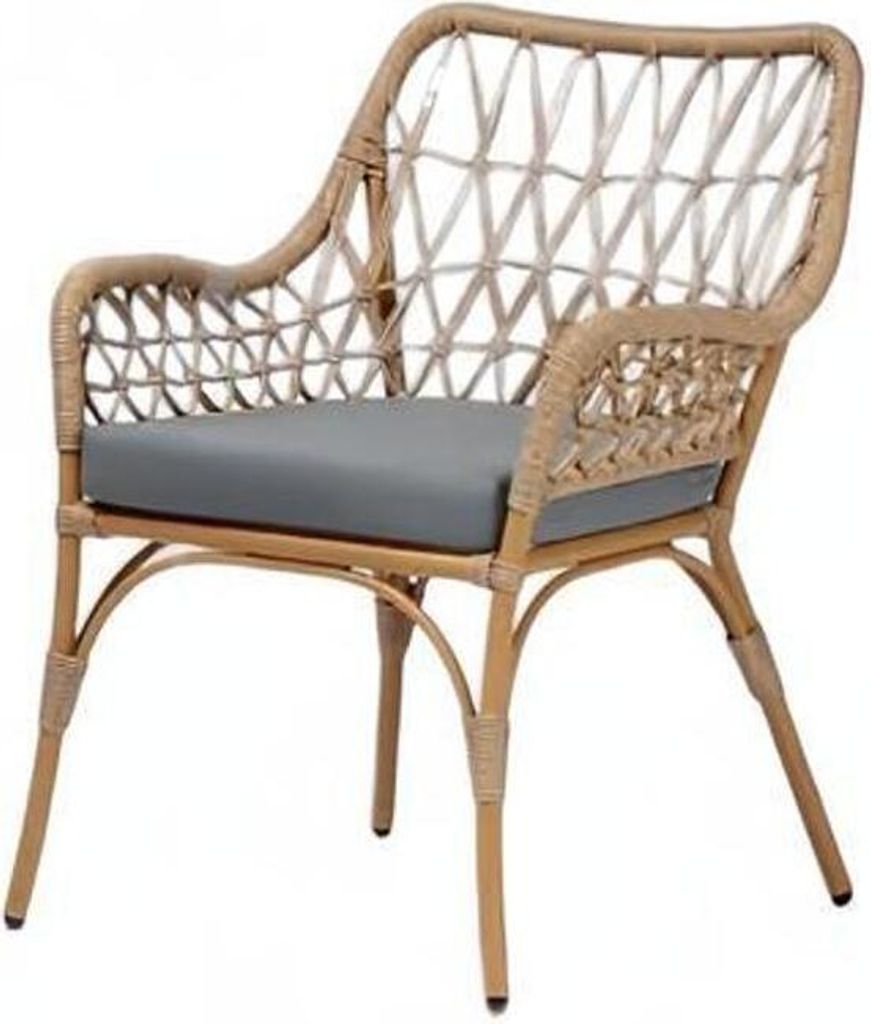 Hochwertig Moderne Gartenmöbel Rattan Luxus Farbe Braun Sessel