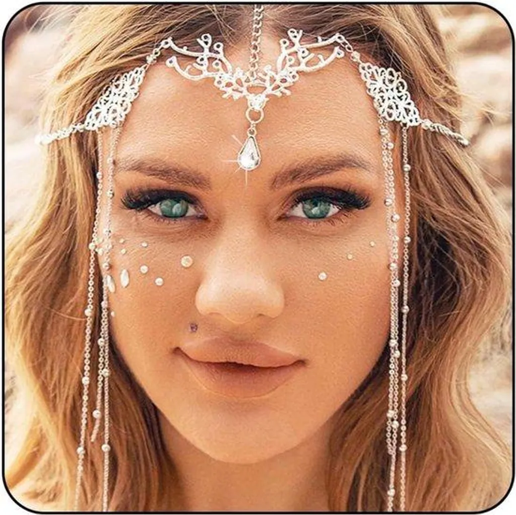 Accessoire de cheveux pour femme mariage et cérémonie en argent pur