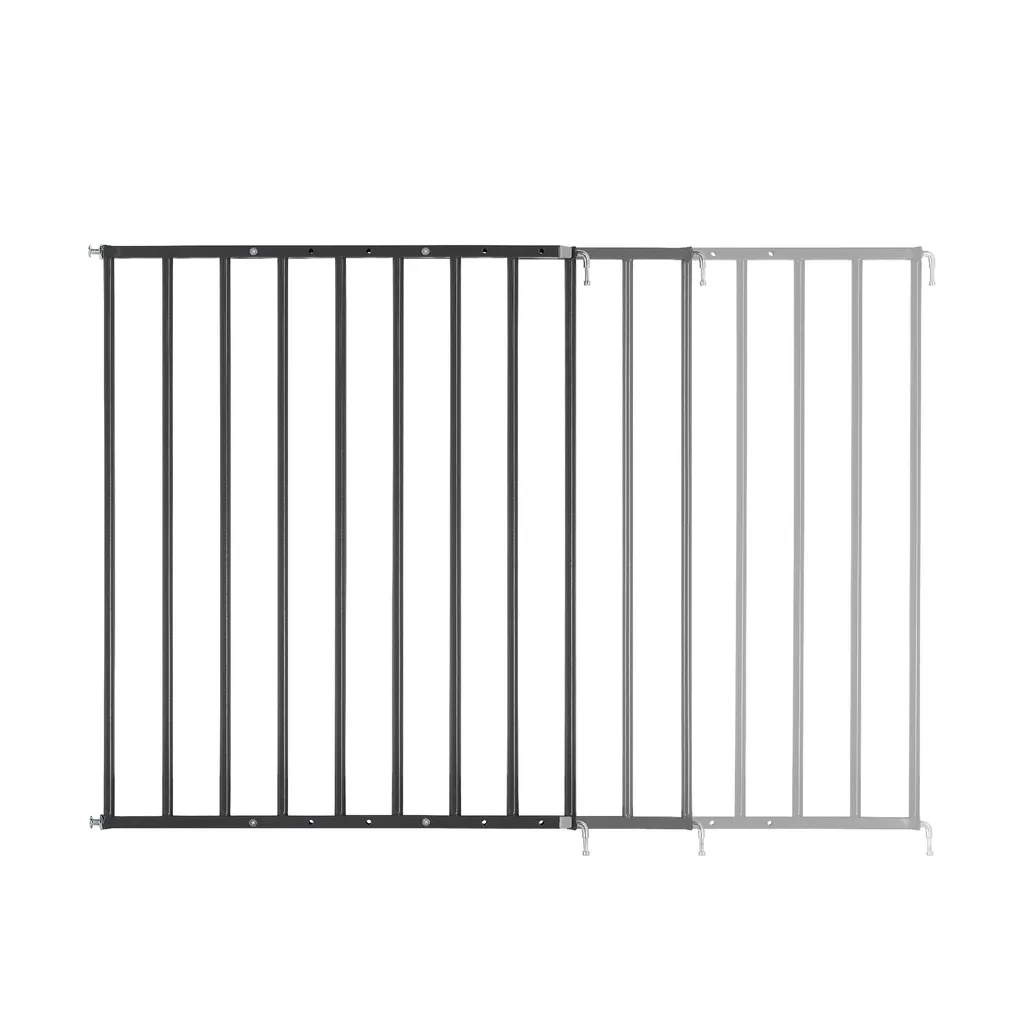 Barrière Safe & Protect XL noire pour sécuriser les larges ouvertures