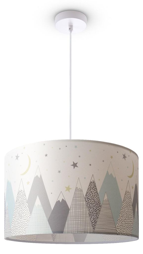 Deckenlampe Kinderzimmer Pendelleuchte Babyzimmer Feuerwehr Produktbild 