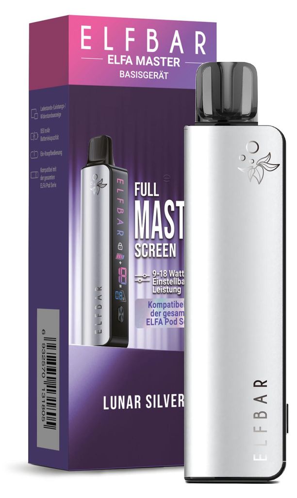 Držák baterií Elfa Master - Lunar Silver Obrázek produktu 