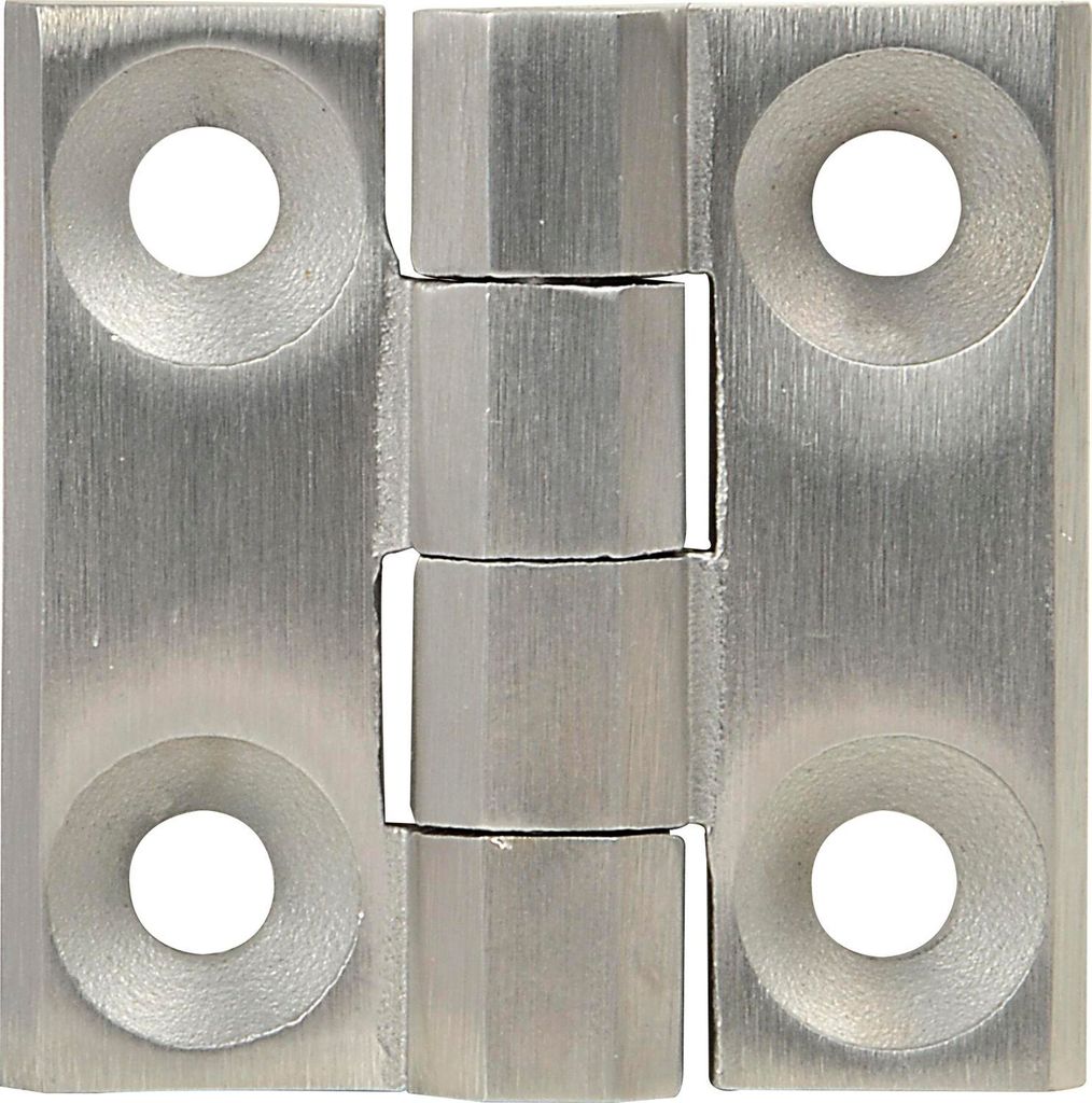 Schaltschrankscharnier 40 x 40 x 5 mm, Edelstahl