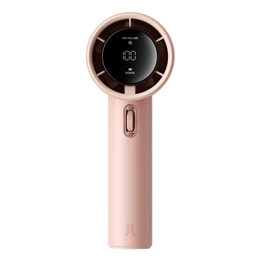 Mini Ventilateur Rechargeable FA53 Rose Pro1 à Grande Autonomie 3600mAh
