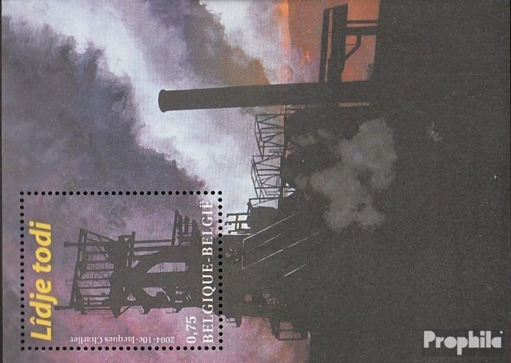 Briefmarken Belgien 2004 Mi Block95 (kompl.Ausg.) Produktbild 