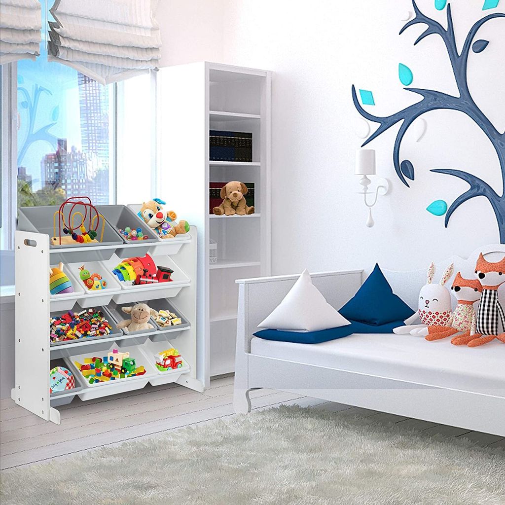 ONVAYA® Organizér hračiek Noah | Regál na hračky | Detský Obrázok produktu 4