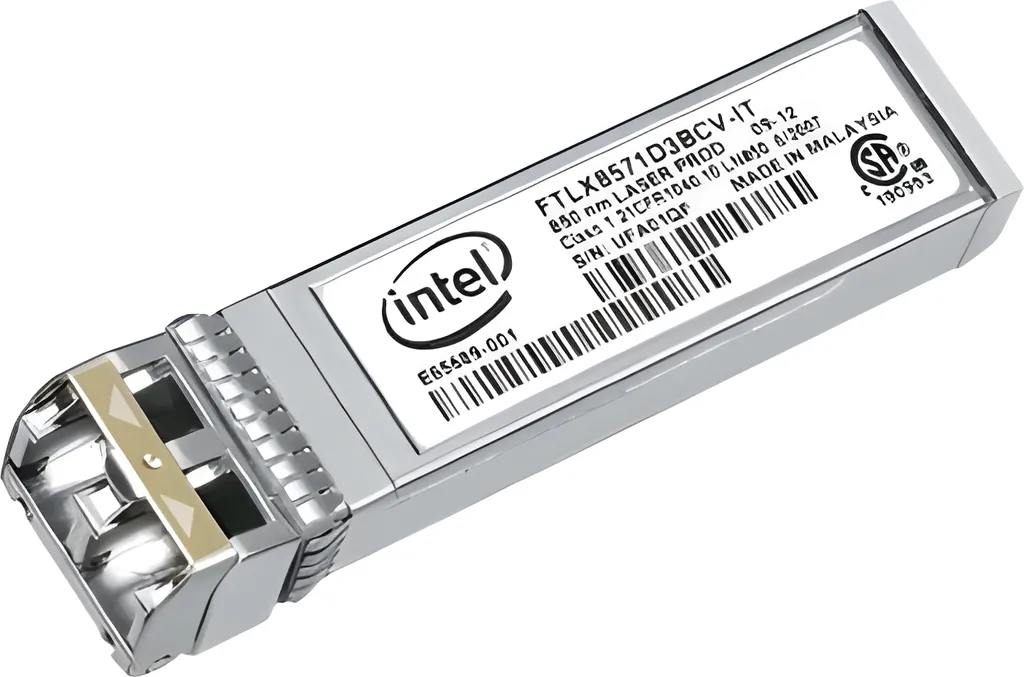 Module Fibre Optique SFP+ 10Gb Intel SR pour Connexion Serveur et Switch Pro