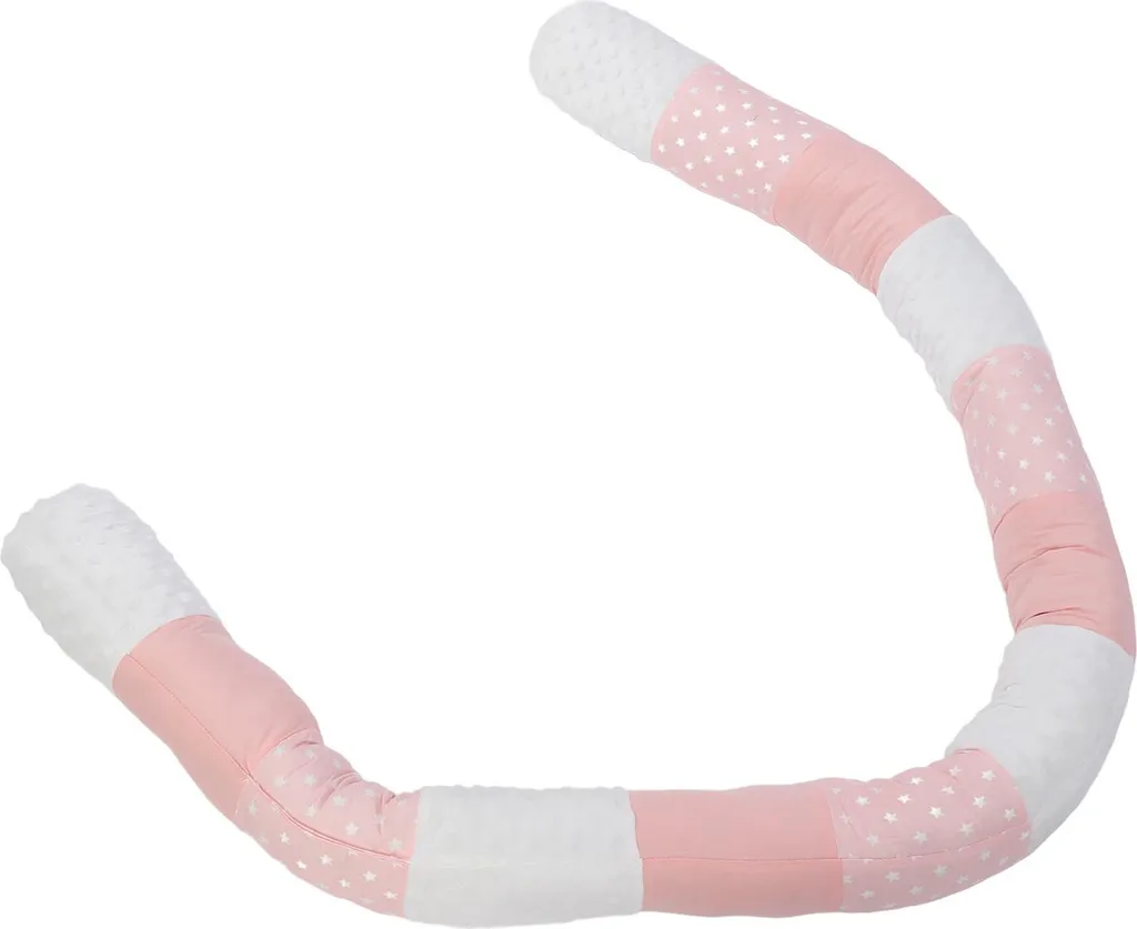 Protection de Lit Bébé Rose en Coton 360° - Confort pour Lits XXL et Pro