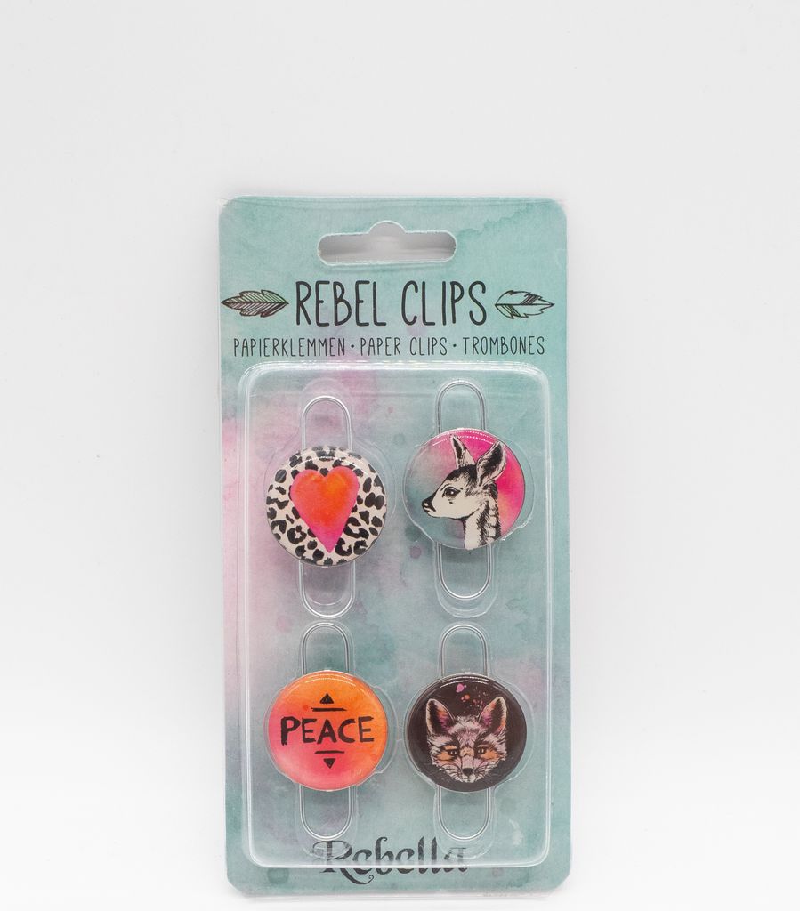 Spiegelburg 12641 Papierklemmen REBEL CLIPS Rebella