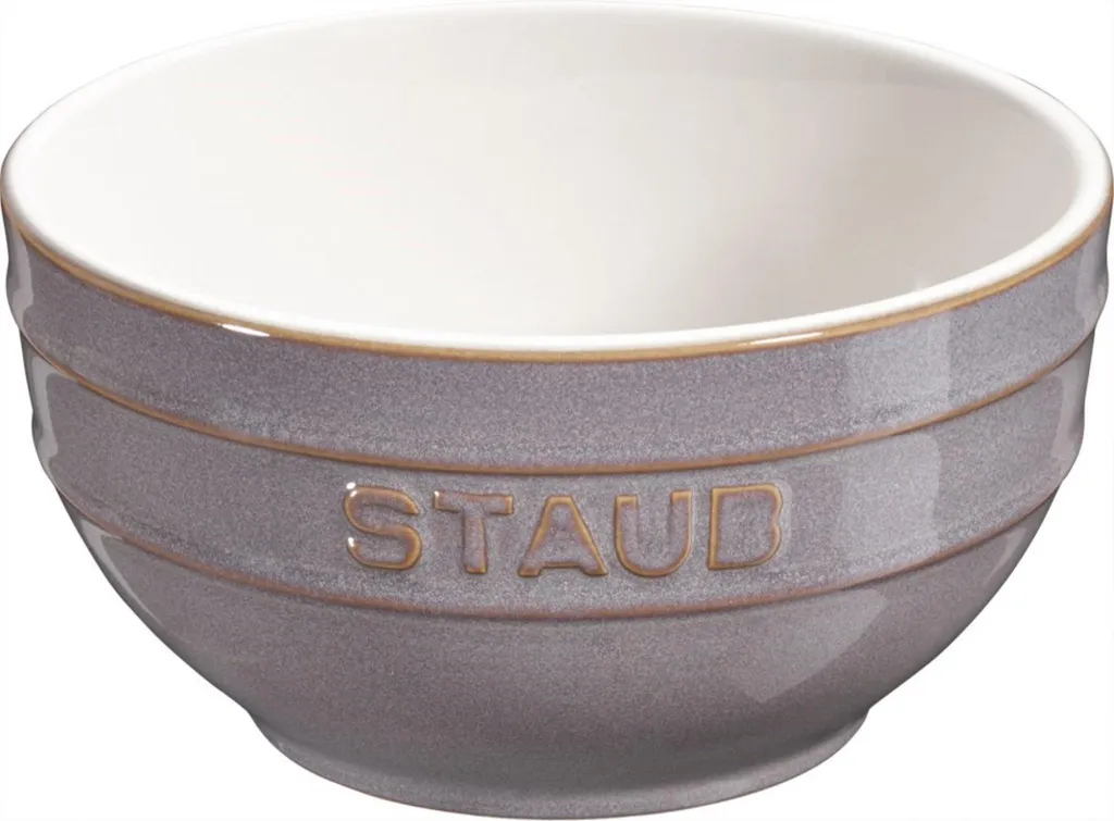 STAUB Ceramique Ancient Grey Set 4 Ciotole 14cm 40508-148-0 Design