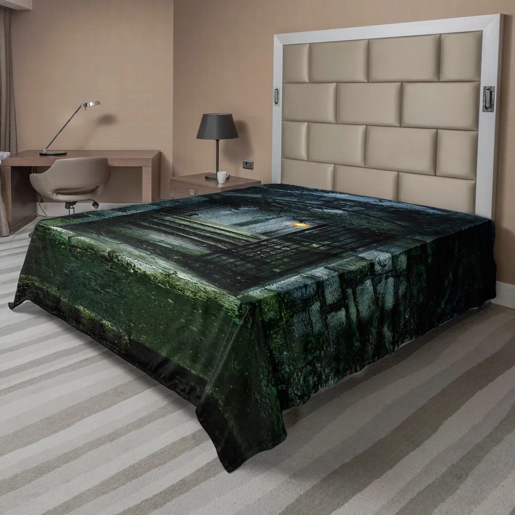 Drap de Lit Gothique Mystique Confortable et Douceur XL 275 x 260 cm
