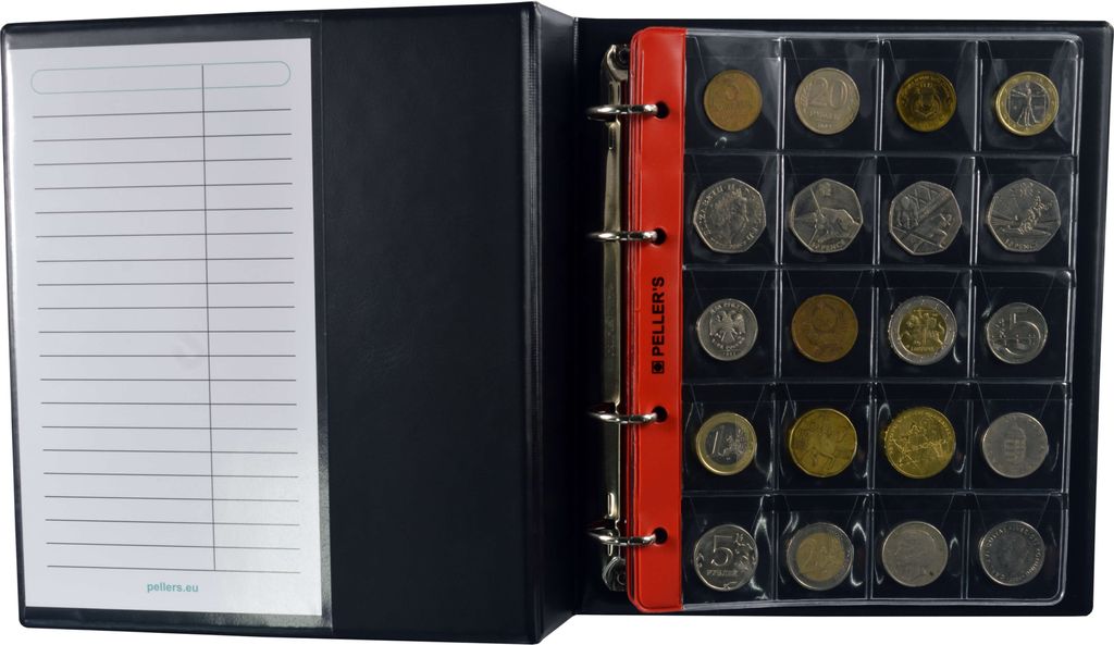Album de collection pour 200 pièces de monnaie : 10 Image du produit 