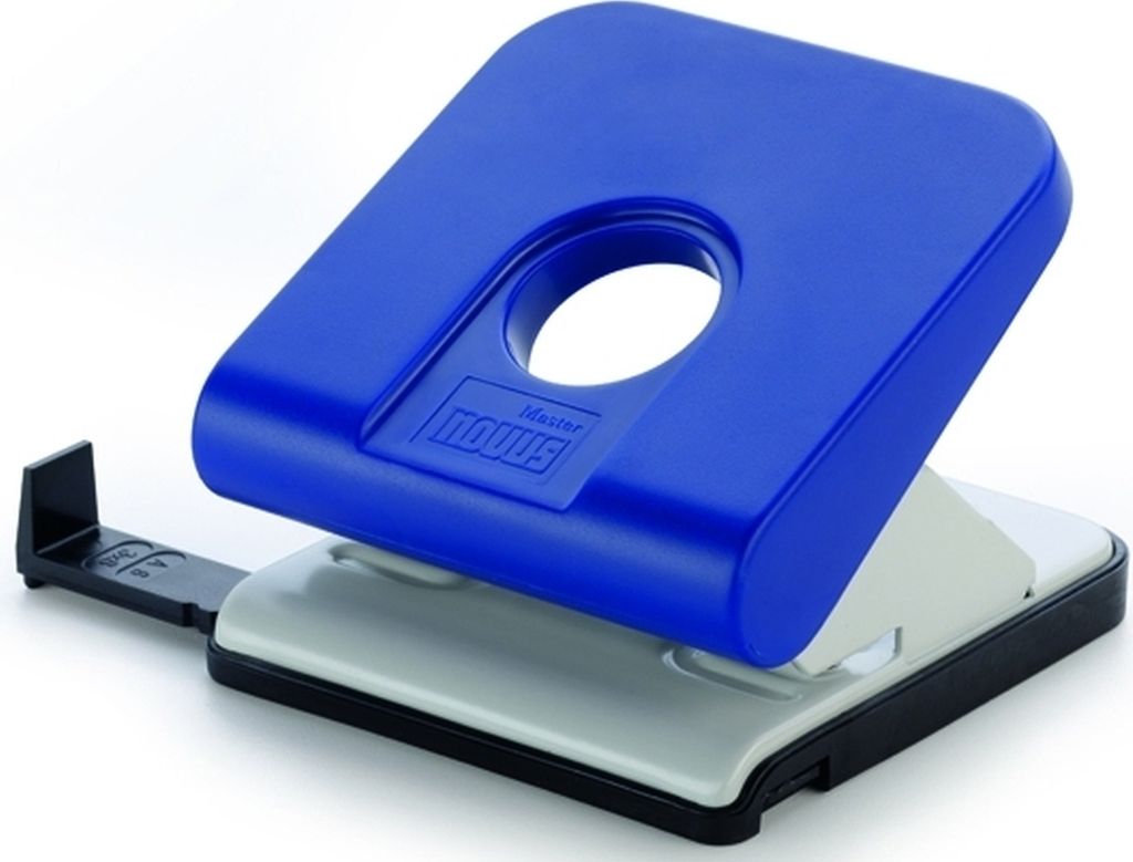 Locher Master blau Bürolocher Packung mit 36 Stück