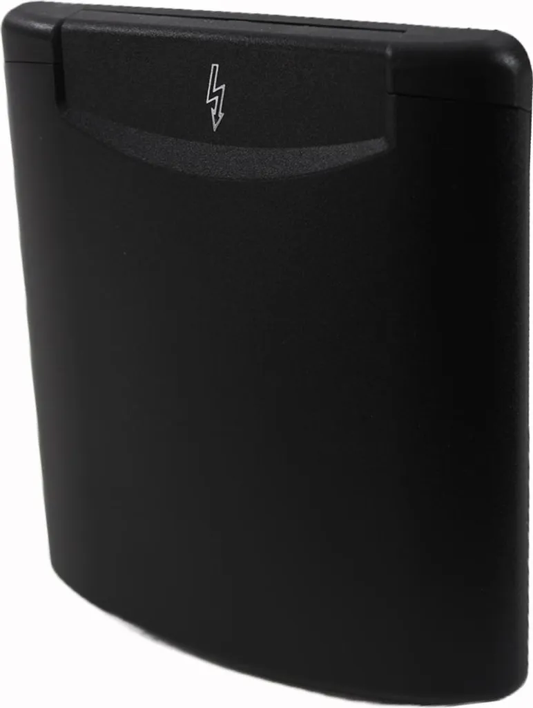 Trappe magnétique ABL noire pour branchement extérieur CEE 230V