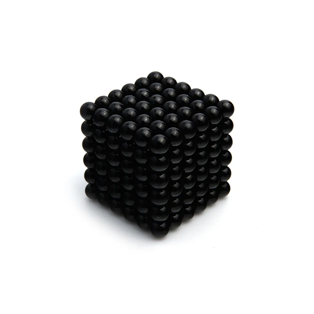 Billes magnétiques 6mm Néodyme Noir x216 : Puissance et Design Puzzle