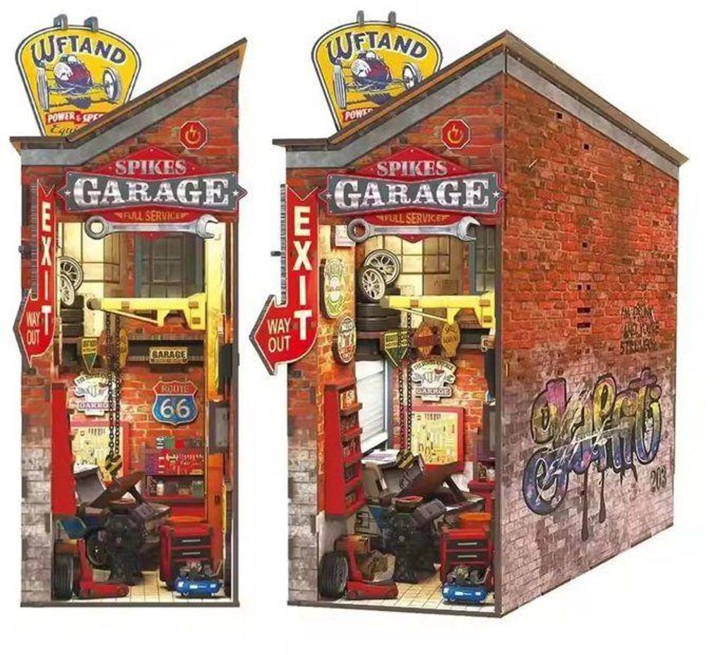 ANGOLO LIBRI Garage Vintage Immagine del prodotto 