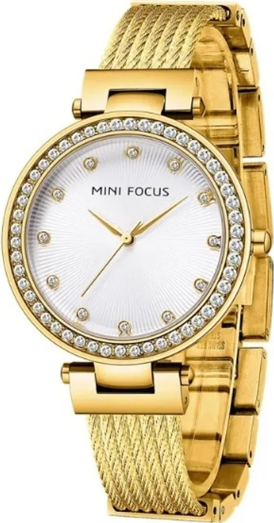 Montre Femme pour le Travail et Soirées - Mini Focus Olive Élégante