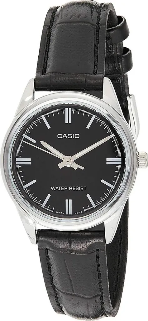 Casio Collection LTP-V005L-7AUDF: Orologio Donna Classico in Pelle Nera - 5
