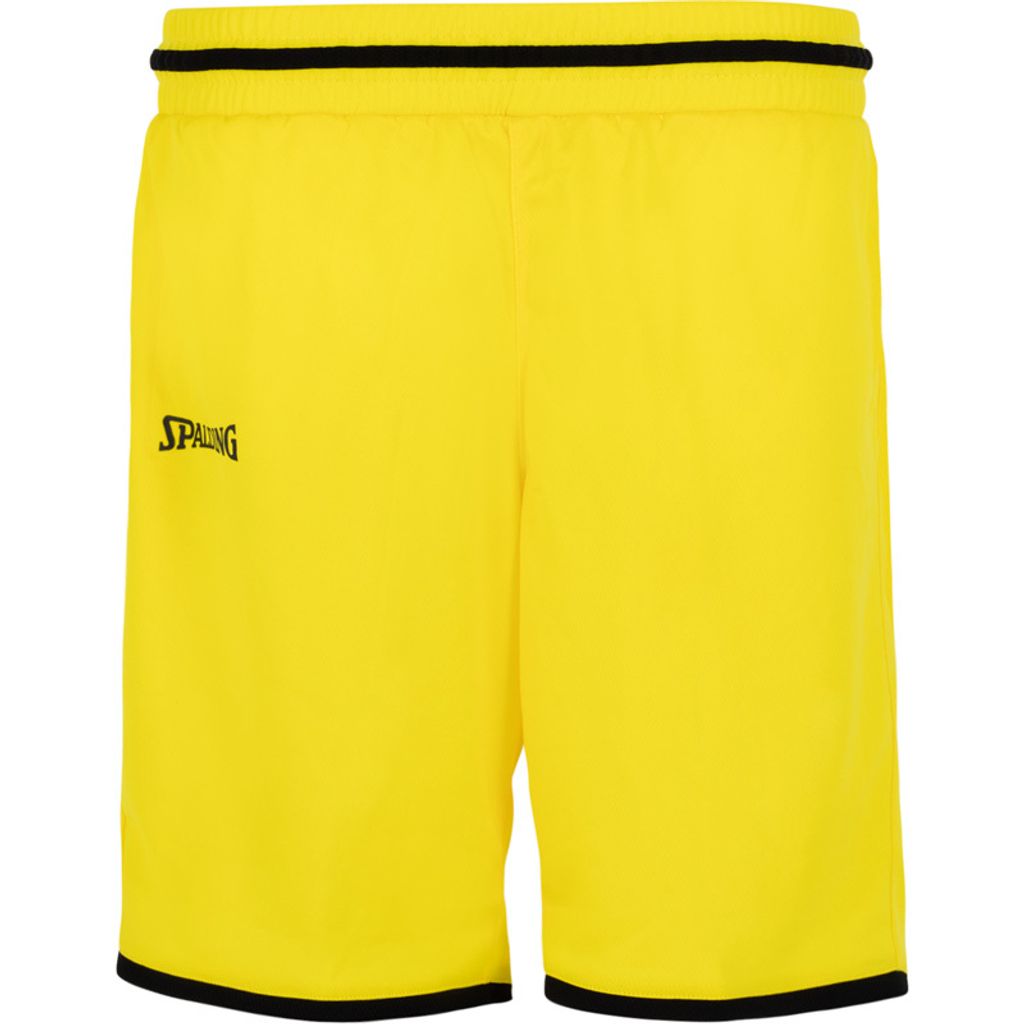 Spalding Move Basketballshort Damen - Neongelb / Schwarz | Größe: 36