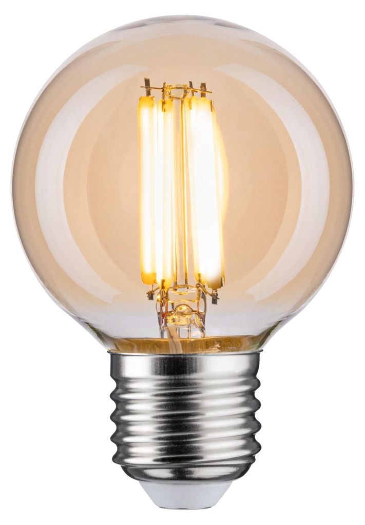 Paulmann LED Filament G60 mini Globe 7W = 60W E27 gold 780lm warmweiß 2700K