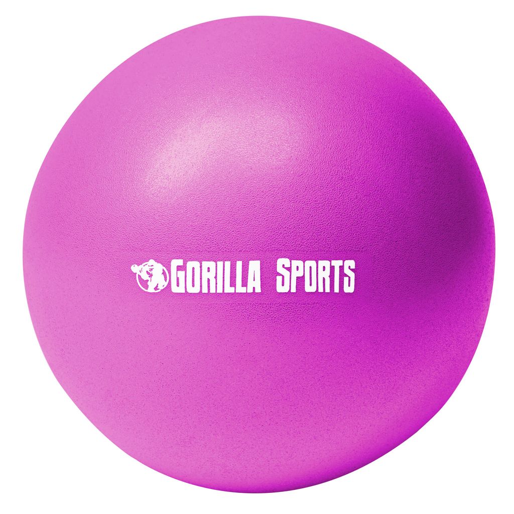 23cm Mini Pilates Ball PVC Yoga Ball Gymnastikball Sitzball Fitness Sport Übung 