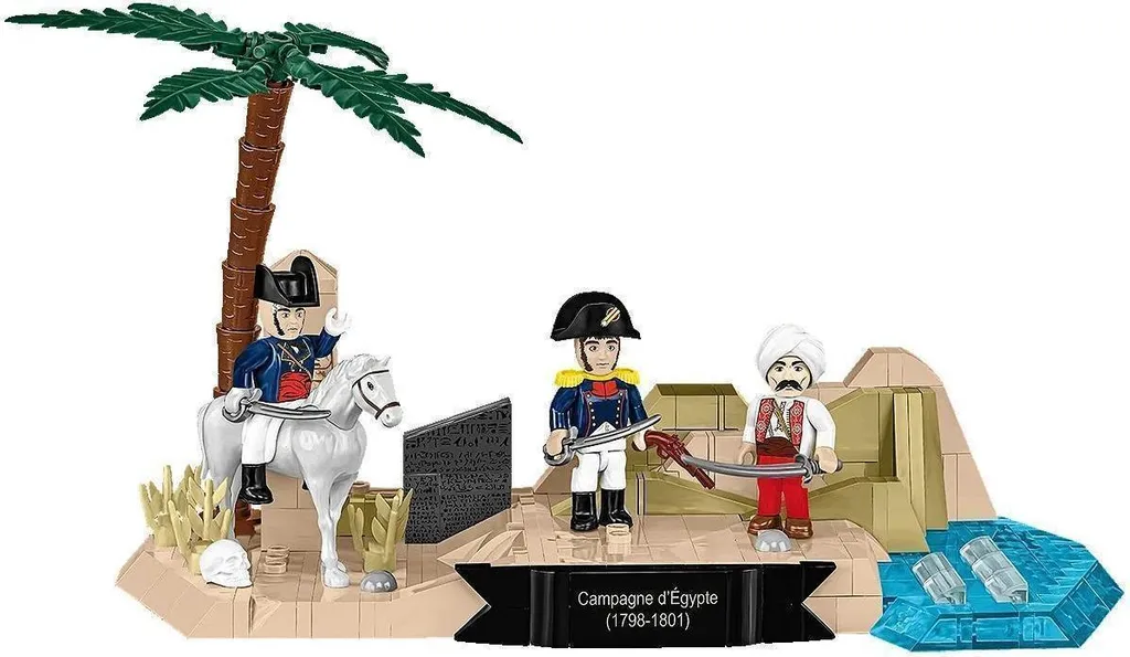 Jeu de Construction Napoléon Campagne d'Égypte 1798 Cobi 20092 Diorama