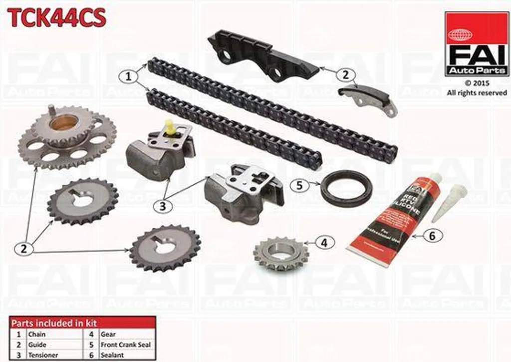 Supprimer le bruit de chaîne moteur sur Micra et Série 3 E46 TCK44CS