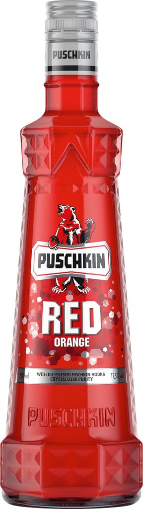 Puschkin Red Orange Vodka | 17,5 % vol | 0,7