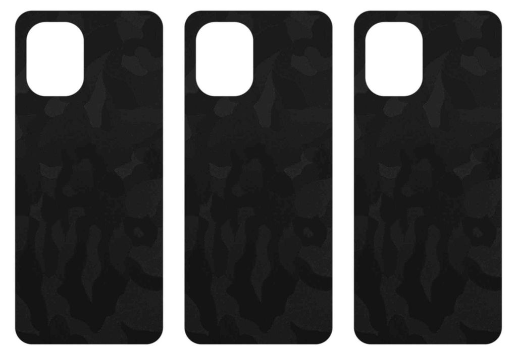 apgo Rückseite Schutzfolie, Skin, kompatibel mit Umidigi Power 7, Hinten Displayschutzfolie aus Vinylfolie, kratzfest, einfache Montage - Schwarze...