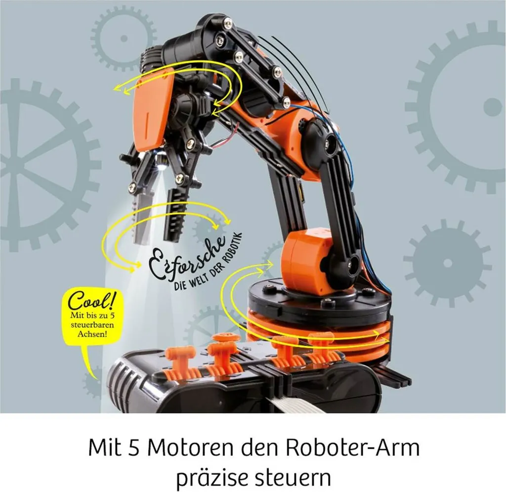KOSMOS Bras de robot - Kit de construction pour bras électrique 620371 - 5