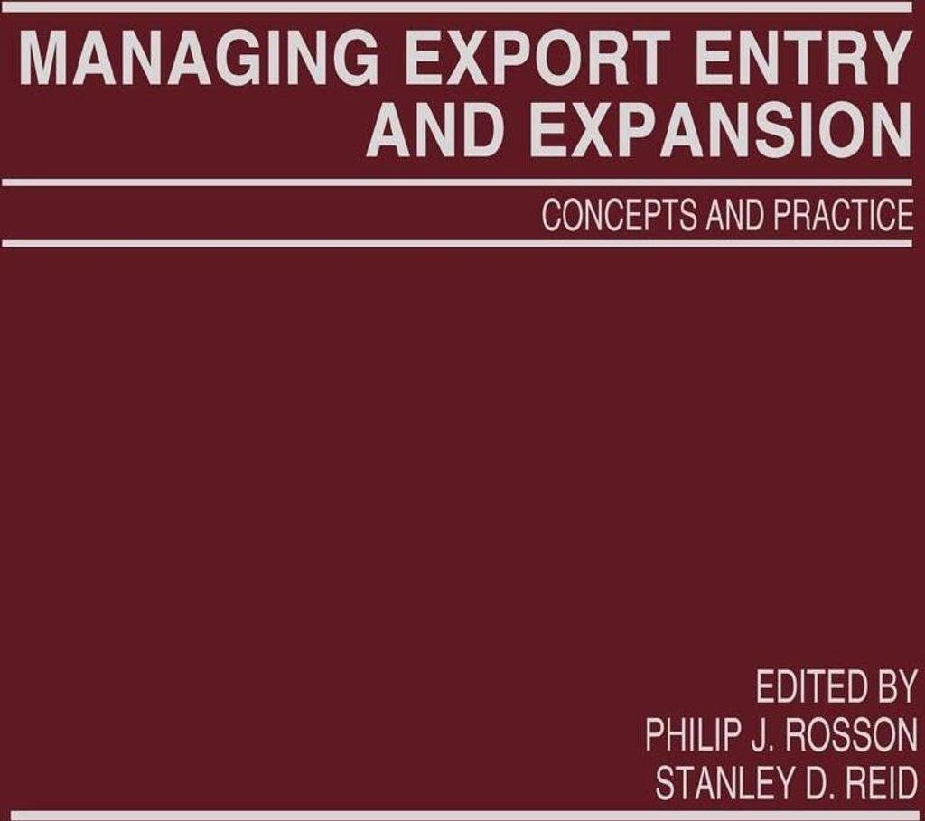 Managing Export Entry and Expansion