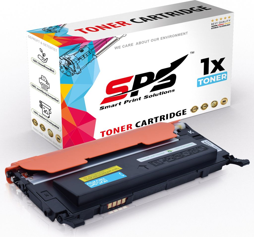 CLT-C407S Toner Kompatibel für Samsung CLX 3185 FN | 1x Cyan
