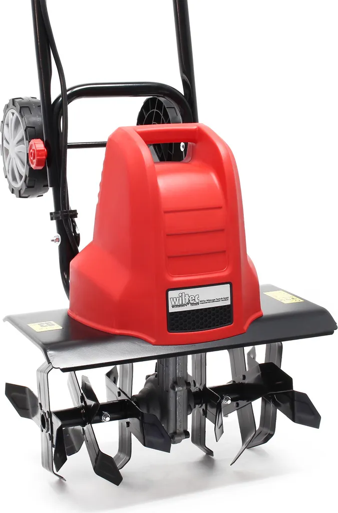 Wiltec Motobineuse électrique 1500W - 400 tr/min, 220mm profondeur - 4 lames - 5