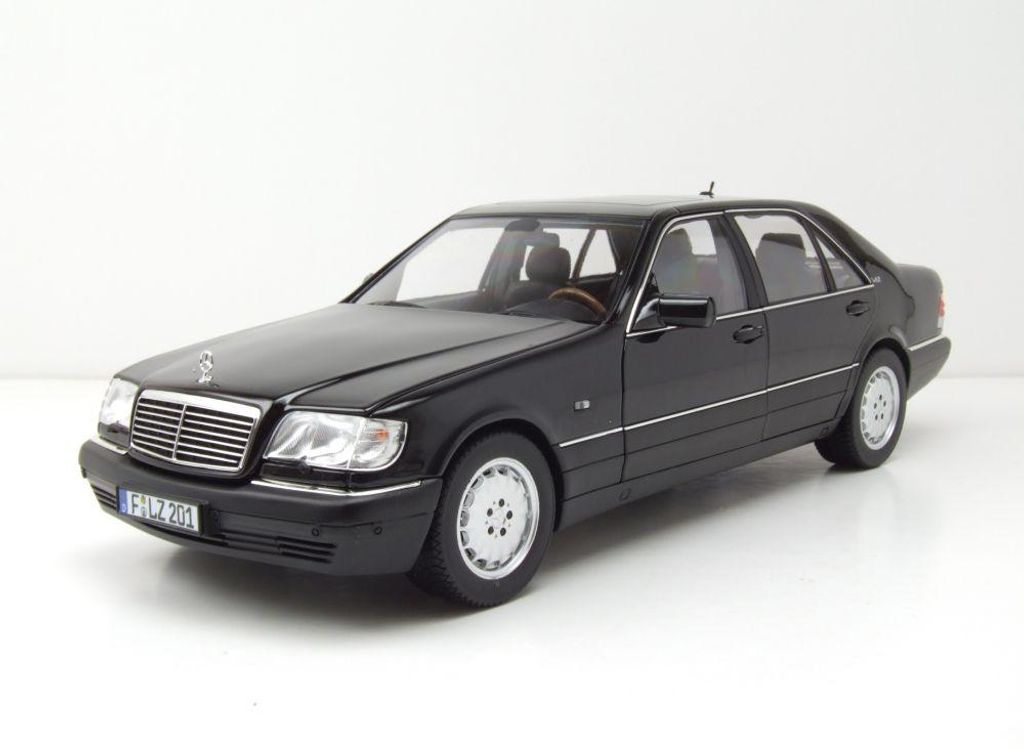 Norev 183045 Mercedes S600 S-Klasse W140 1997 schwarz 1:18 Produktbild 