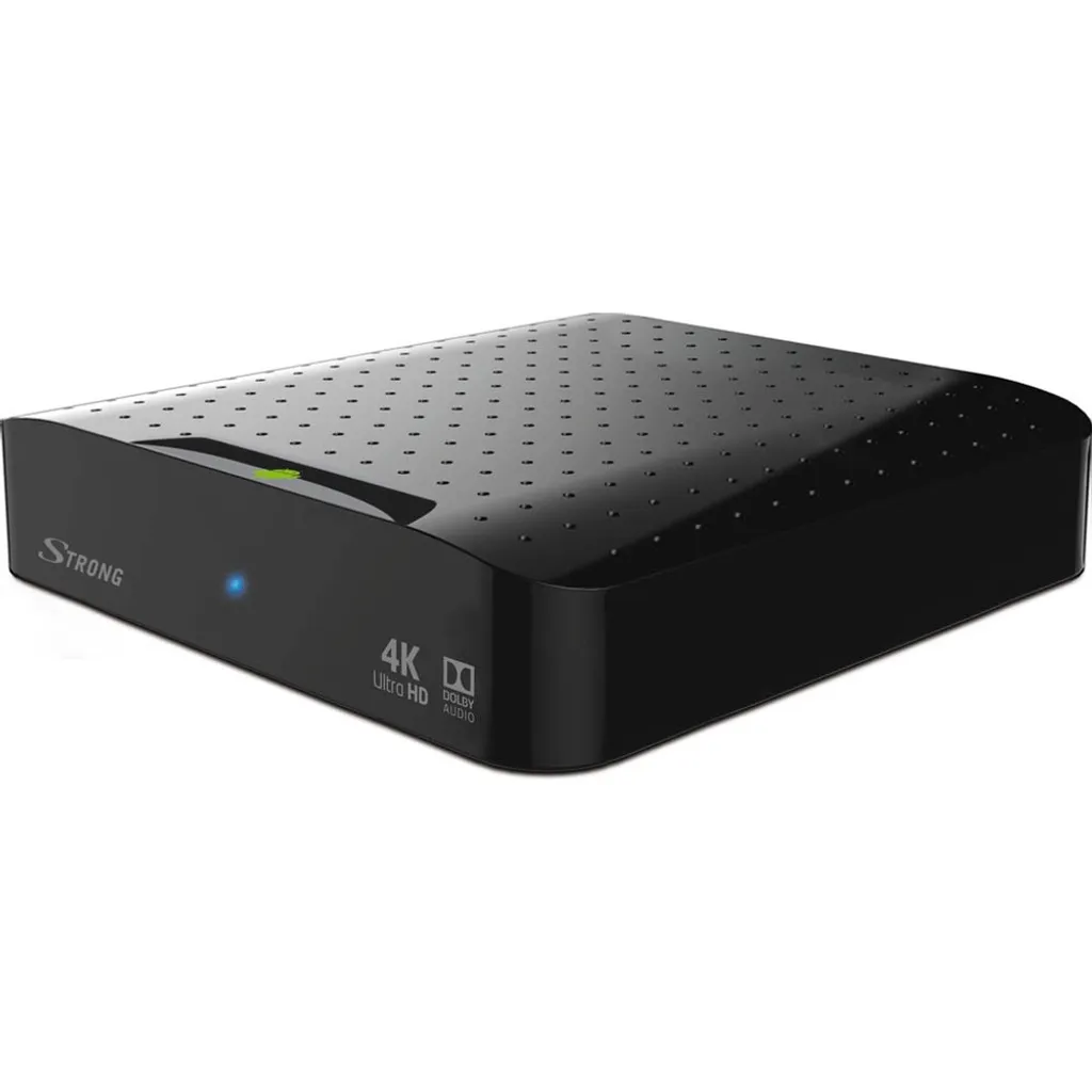 Décodeur Android TV Strong SRT2022 Box Multimédia Hybride 4K UHD