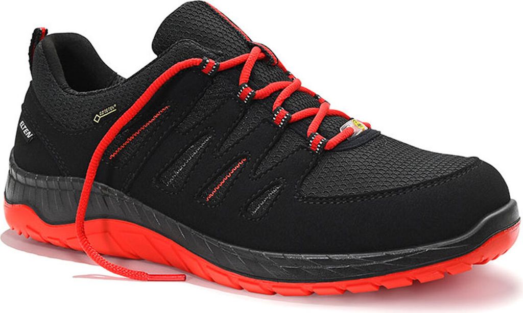 Elten Sicherheitshalbschuh MADDOX GTX W black-red Low ESD Produktbild 