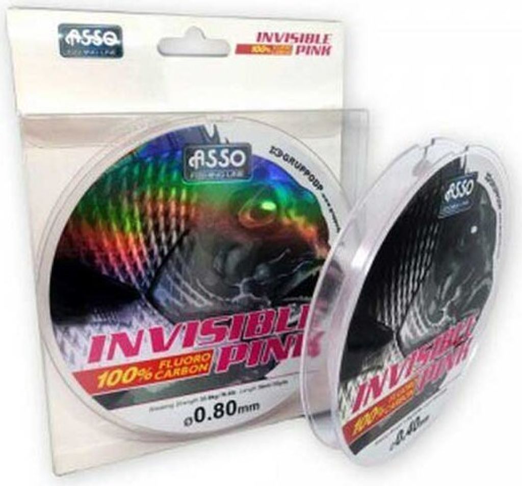 Asso Invisible 30 M Flurocarbon Durchsichtig 0.300 mm Durchsichtig 0.300 mm